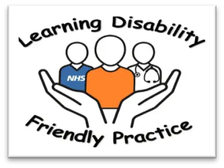 Learning Disabilty Friendly Practice logo